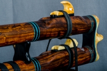 Ironwood (desert) Native American Flute, Minor, Low C-4, #J20Ga (6)